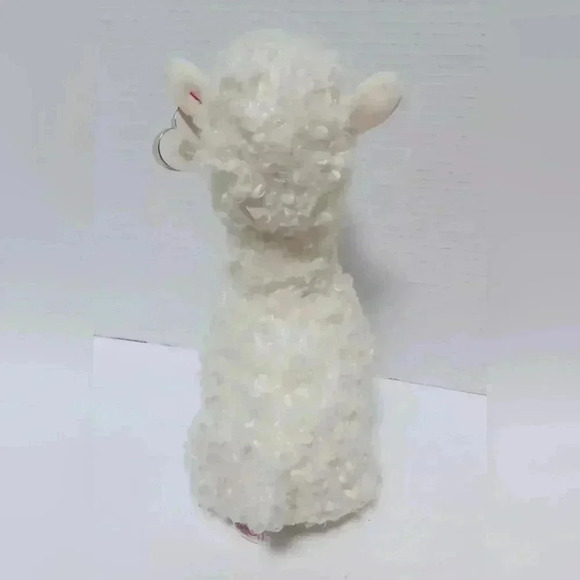 Ty Classic Lily  the Cream Colored Llama 12in Plush Stuffed Animal 2018 Retired - Picture 3 of 10